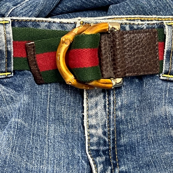 SALE - Authentic Gucci Belt -DRing 44inches long - Picture 6 of 14